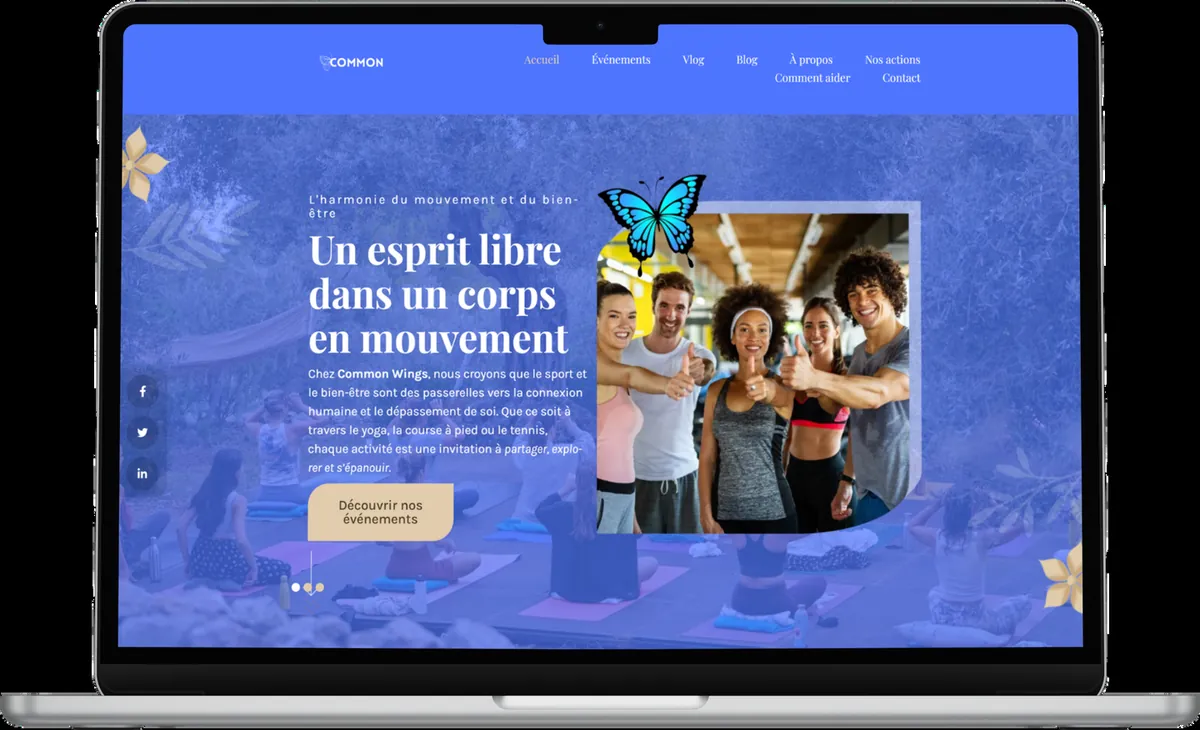 Site Blue Harmonie
