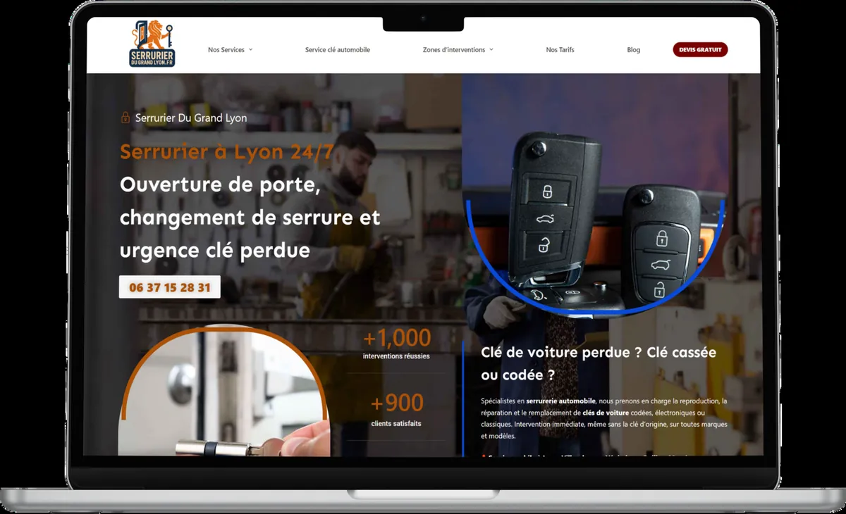 Site Serrurier du Grand Lyon